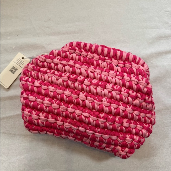 Urban Expressions Handbags - NWT Urban Expressions Vibrant Pink Clutch or Crossbody Handbag Purse